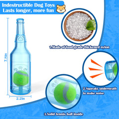 Mity rain water bottle dog toy durable-TPR-material for long-lasting chews