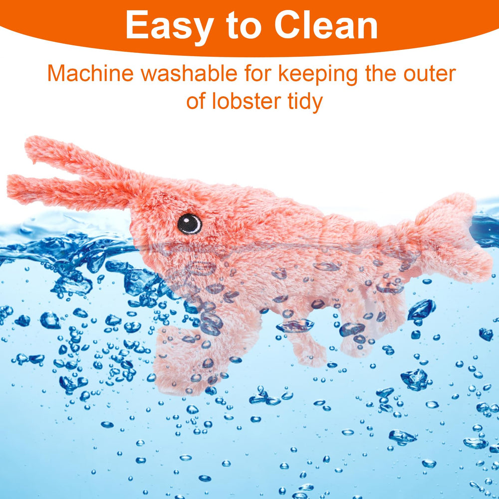 Mity rain Wiggly Lobster battery-saving auto-stop preserves power.