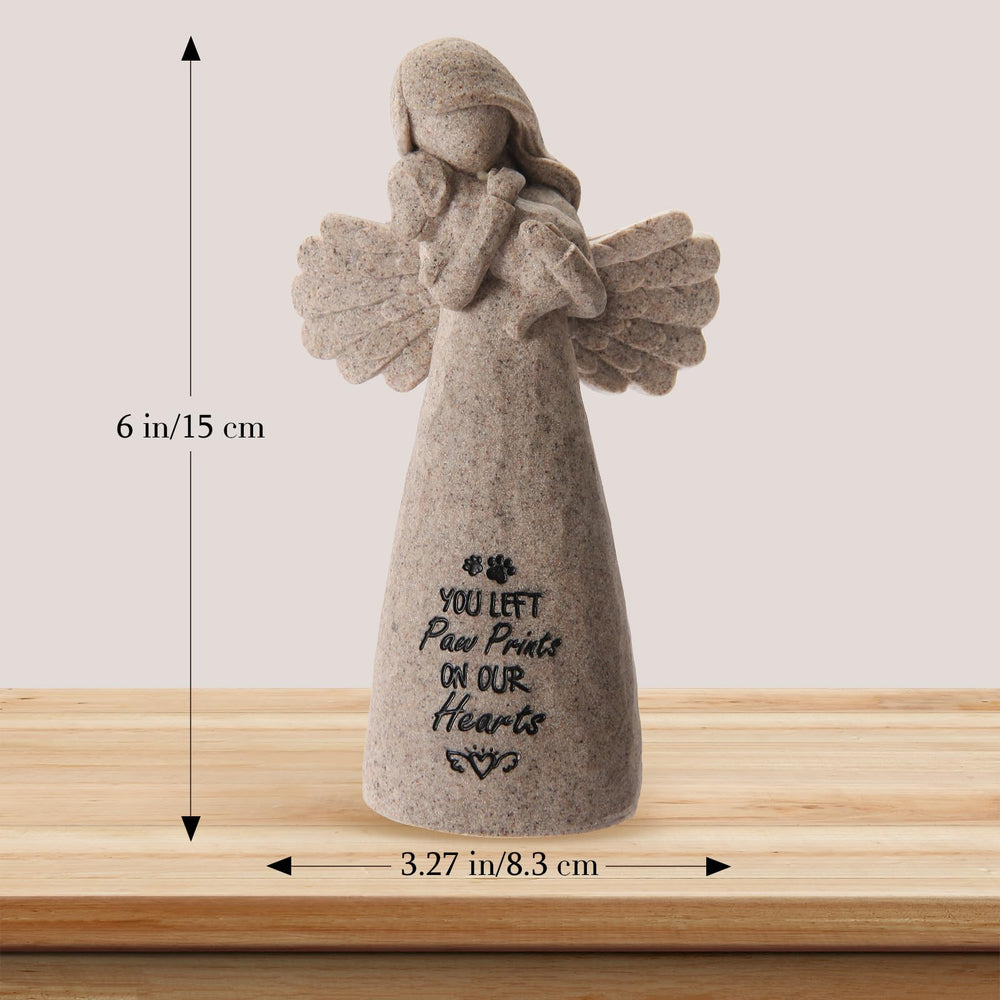 Miugwp you left paw prints engraving emphasizing heartfelt memory