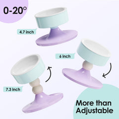 MIU PET ceramic elevated cat bowls detachable bowl for easy cleaning and hygiene