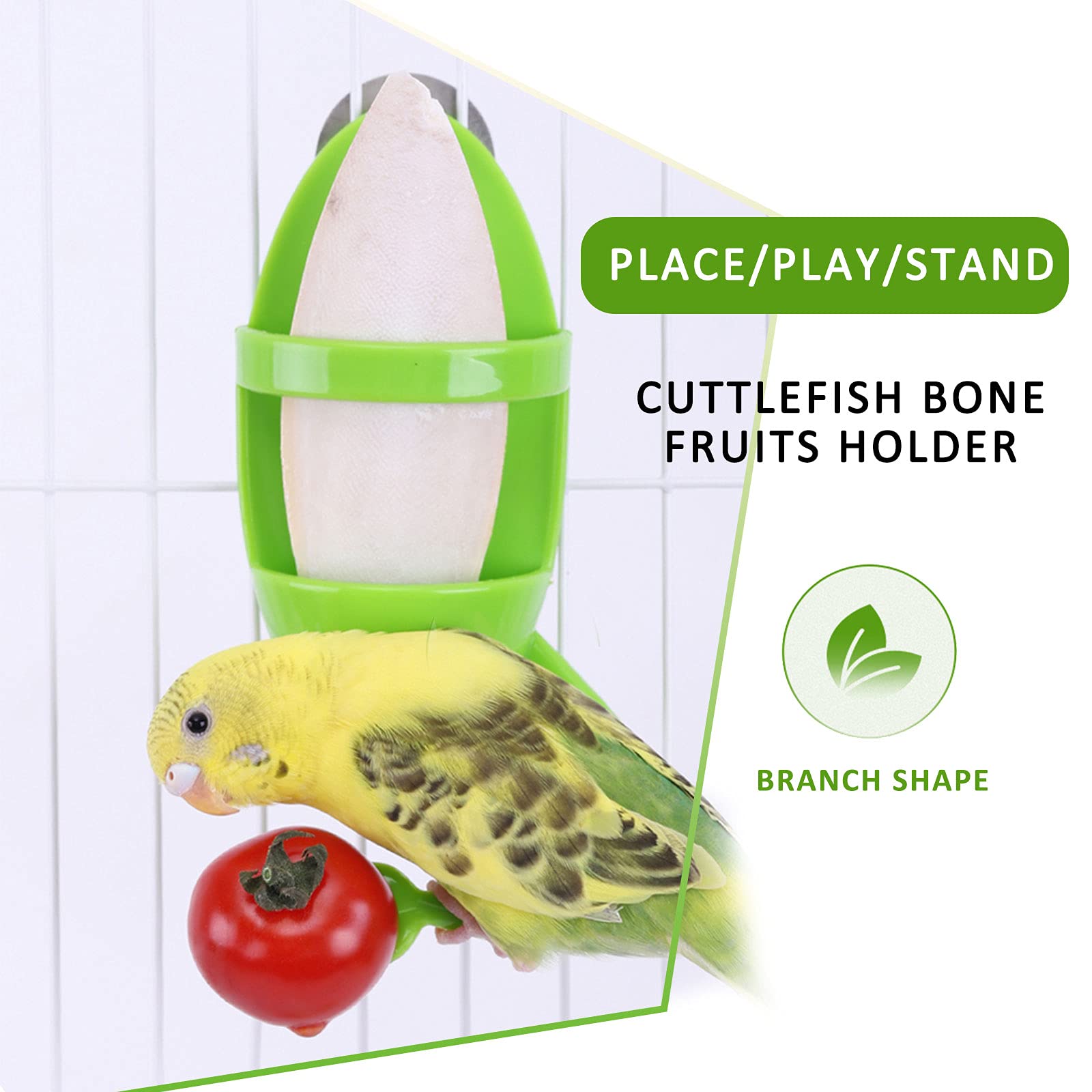 Mivofun sun-dried natural cuttlebone emphasizes no additives.