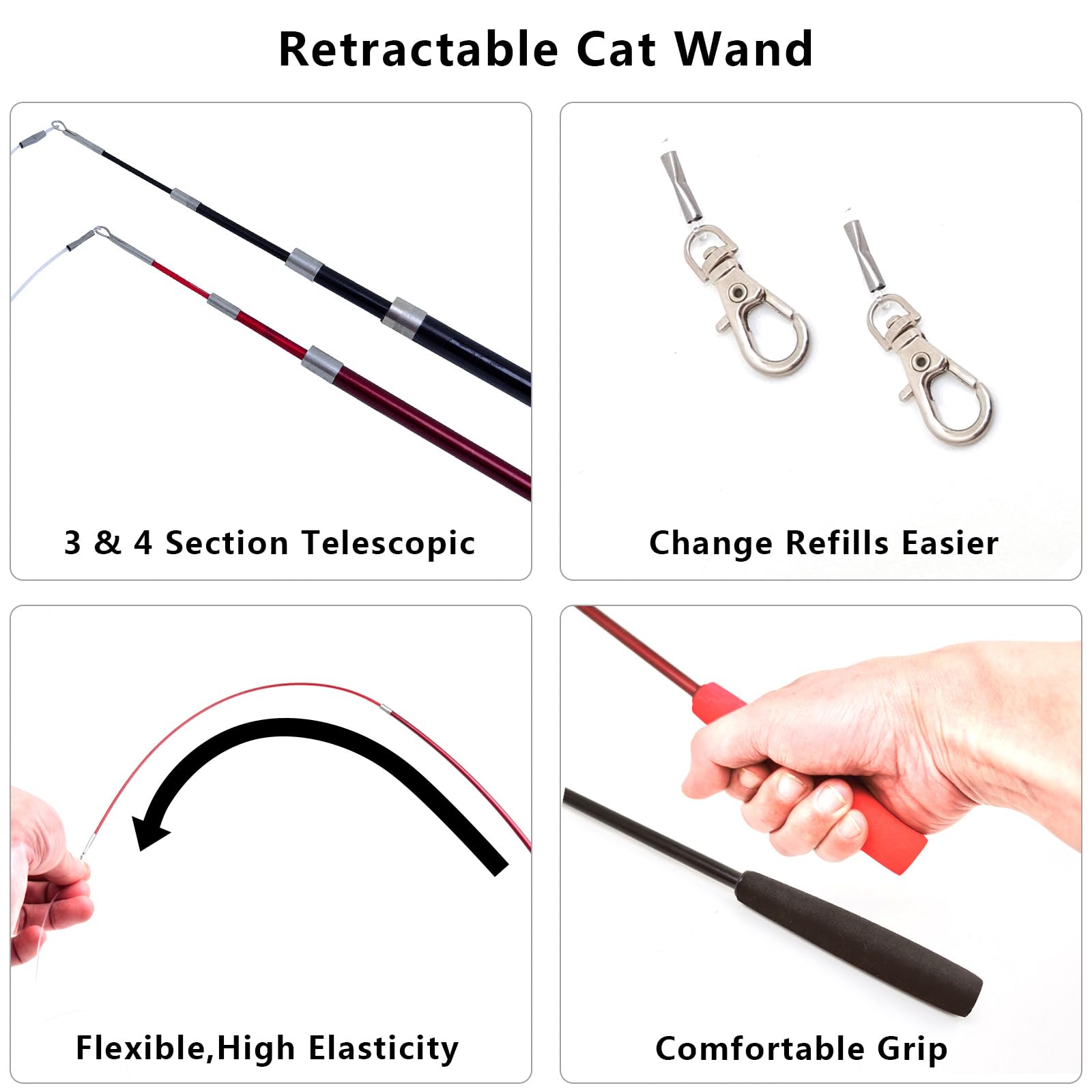 miwoowim fuzzy worm attachments for playful pounce training