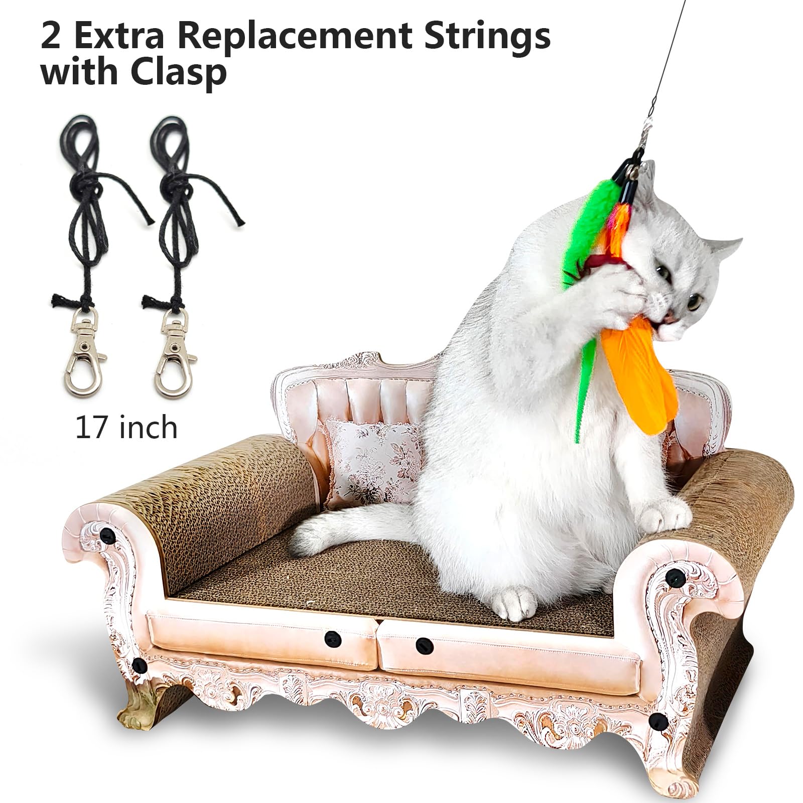 miwoowim bell attachment sway attracts attention during playtime