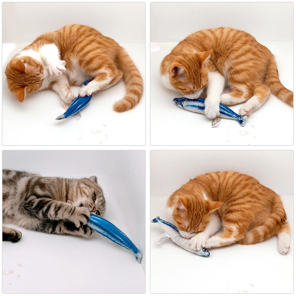 Miwoowim saury fish toy six-pack unboxing showcases variety and value