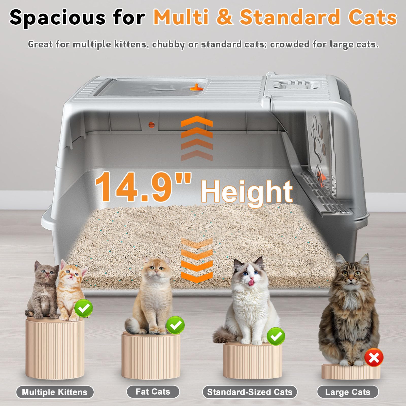 MIWOOYY charcoal odor-control bags help neutralize odors in unventilated rooms.