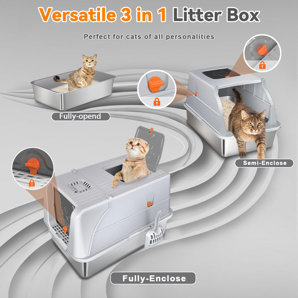 MIWOOYY lockable front top entry lets you control access.