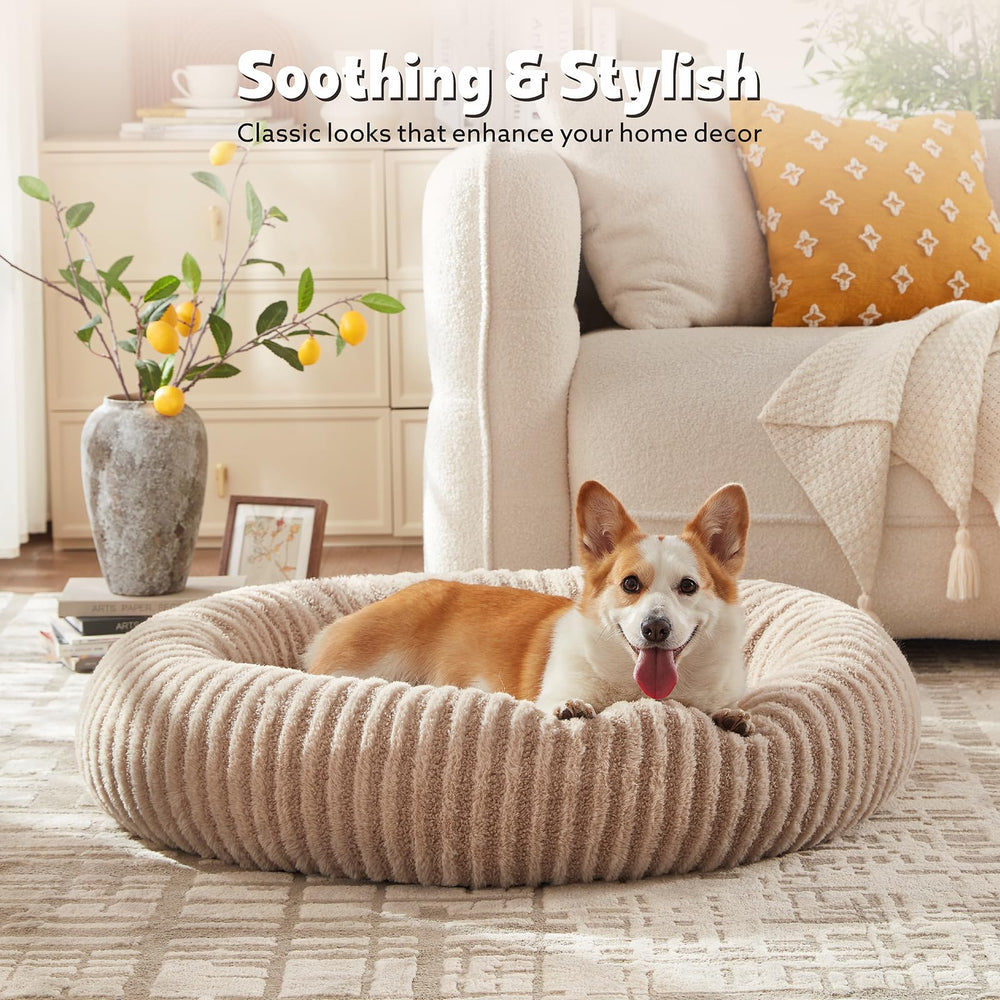 MIXJOY bed uses foam and polyester blend for gentle joint support.