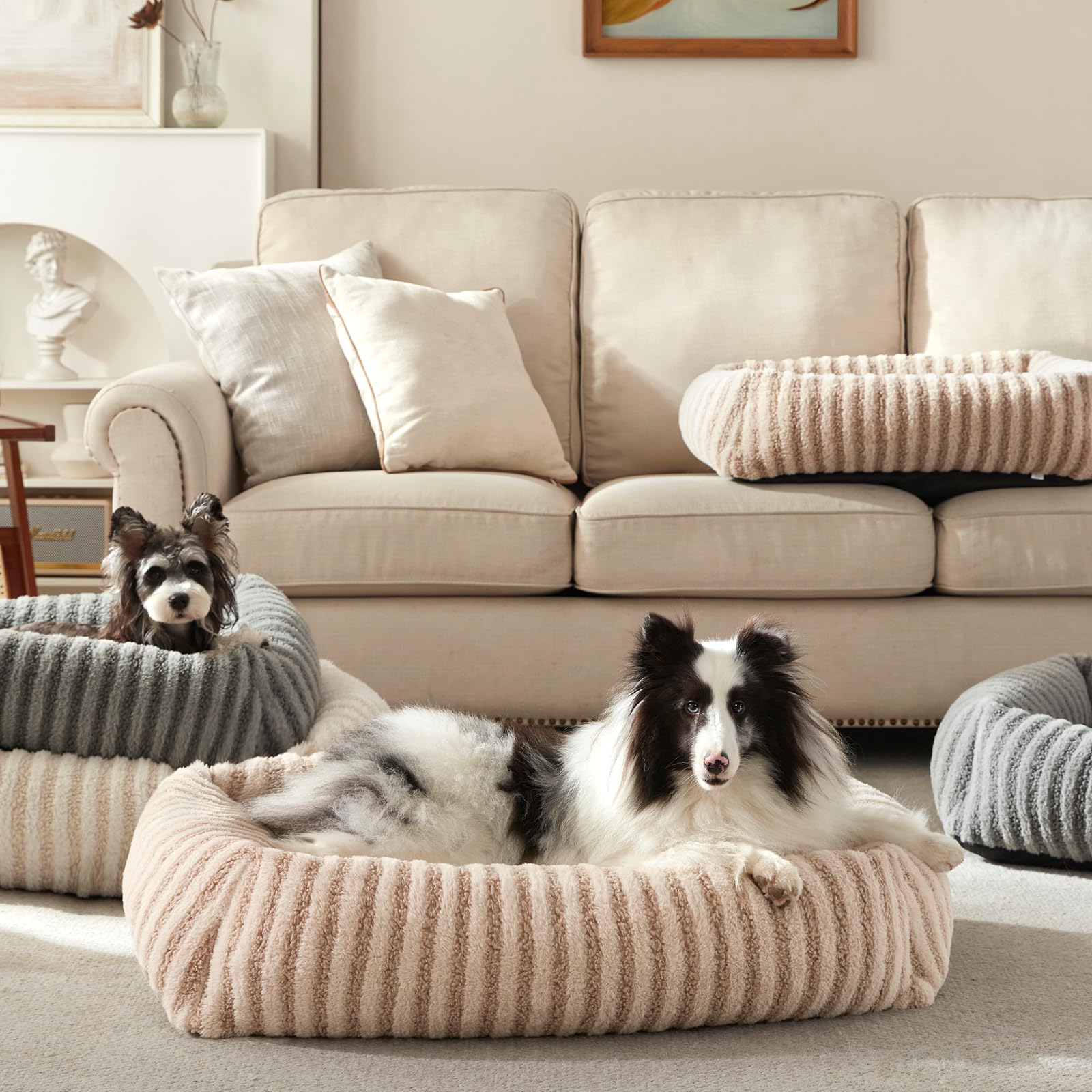 MIXJOY easy-care removable cover is machine washable for quick cleanup.