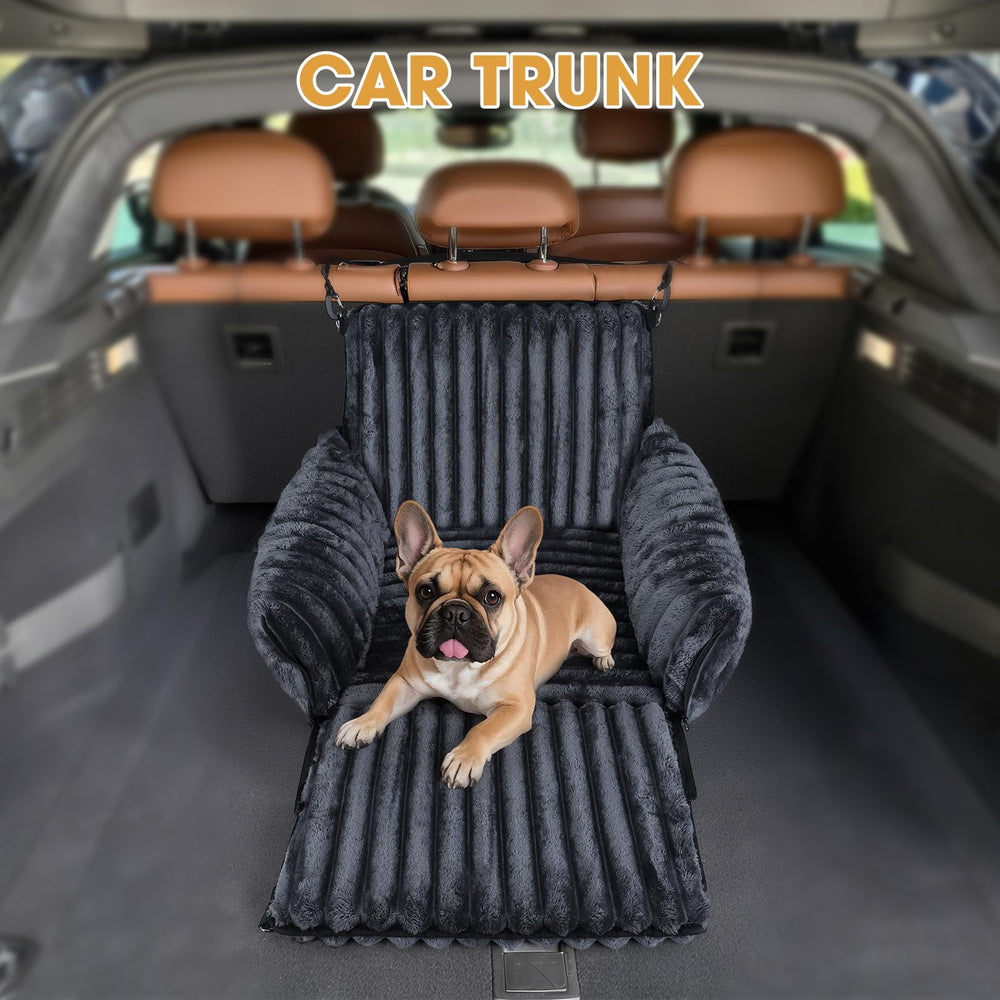 MIXJOY plush-foam-travel-cushion supports joints and comforts during longer car rides