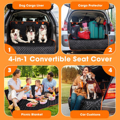 MIXJOY anti slip design keeps pets secure during turns and braking.