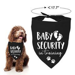 Mixrowa Baby Security Bandana black durable canvas material for adventure
