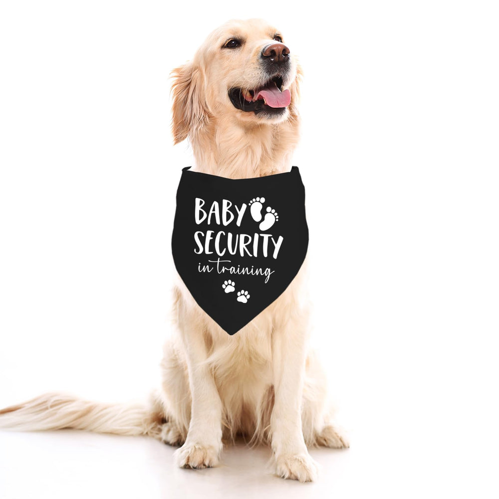 Mixrowa Baby Security Bandana black easy-clean machine washable convenience