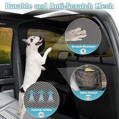 Mixsuper anti-scratch mesh preserves visibility and airflow inside vehicle