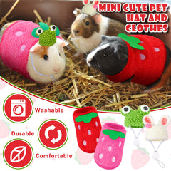 Mixweer guinea pig clothes made of soft flannel for comfortable wear.