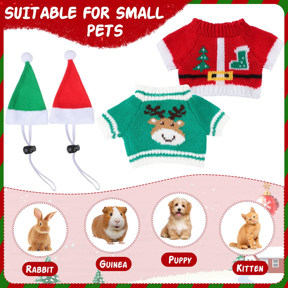 Mixweer hamster bunny clothes fit small pets for daily comfort.