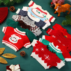 Mixweer hamster Christmas sweater provides breathable warmth and simple care.