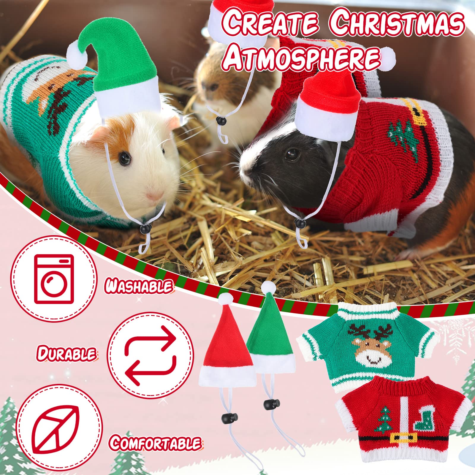 Mixweer small-animal clothes set modeled for pet photos and daily wear.
