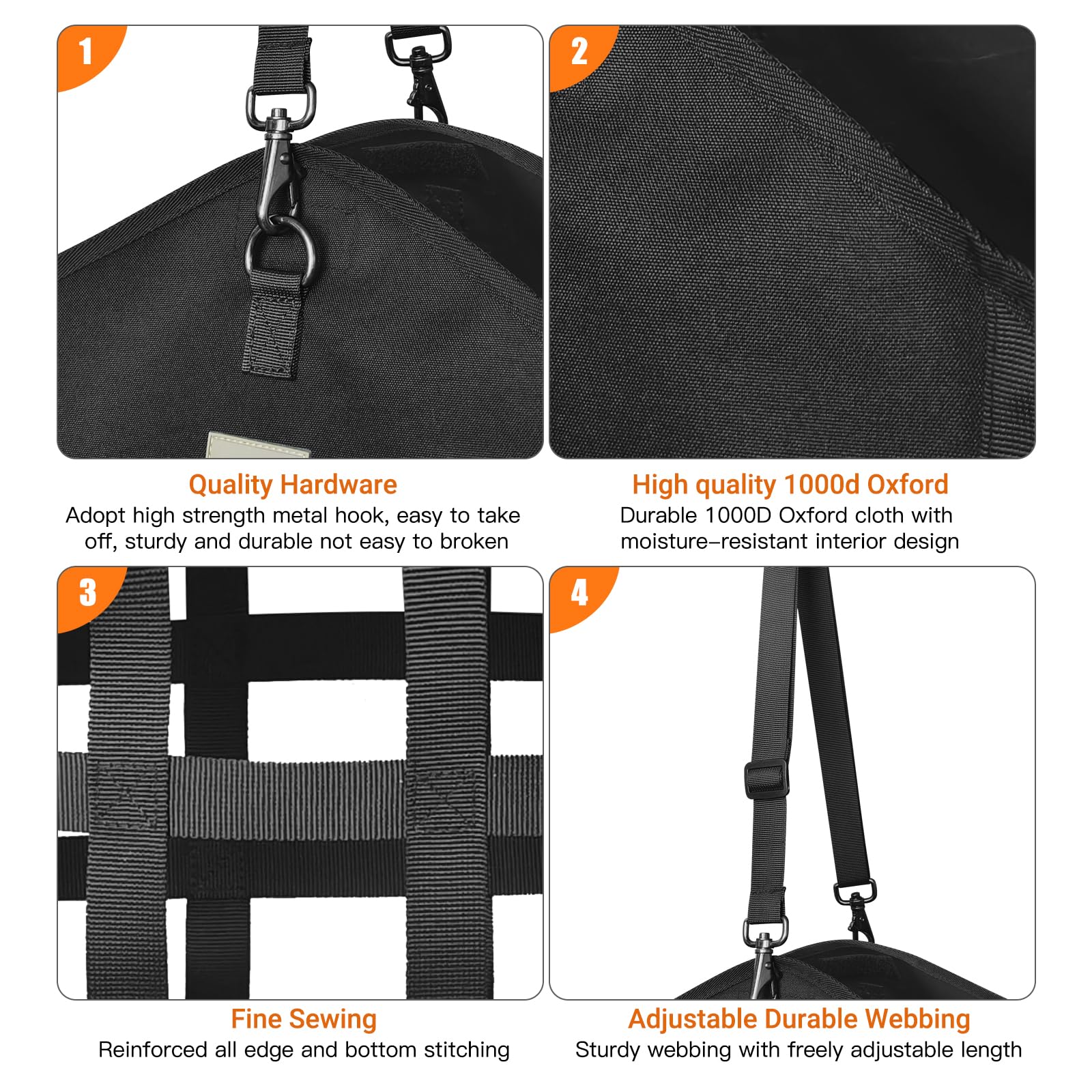 MIYABALA hay bag reinforced stitching for high wear resistance