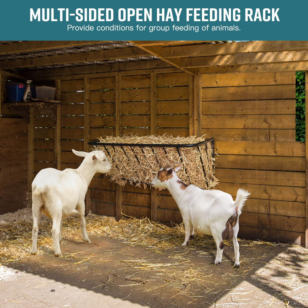 MIYABALA hay feeder easy installation image highlights 5 piece assembly