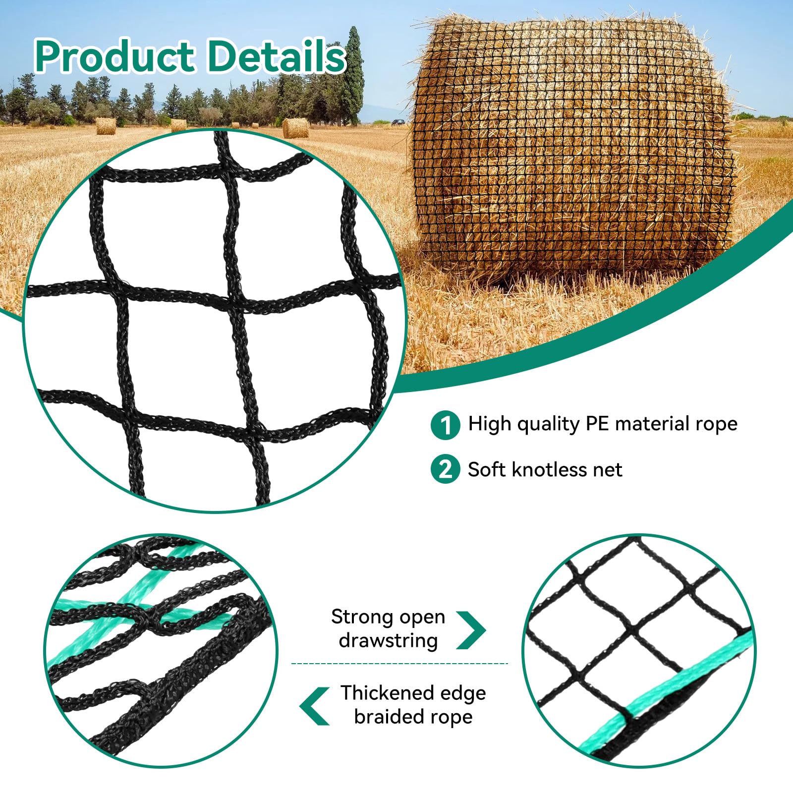 MIYABALA knotless safety design prevents snags during feeding