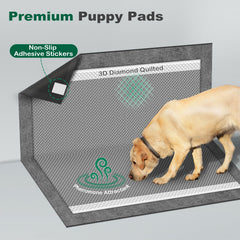 MIZOK 3D diamond-quilted surface keeps paws dry and comfortable during use.