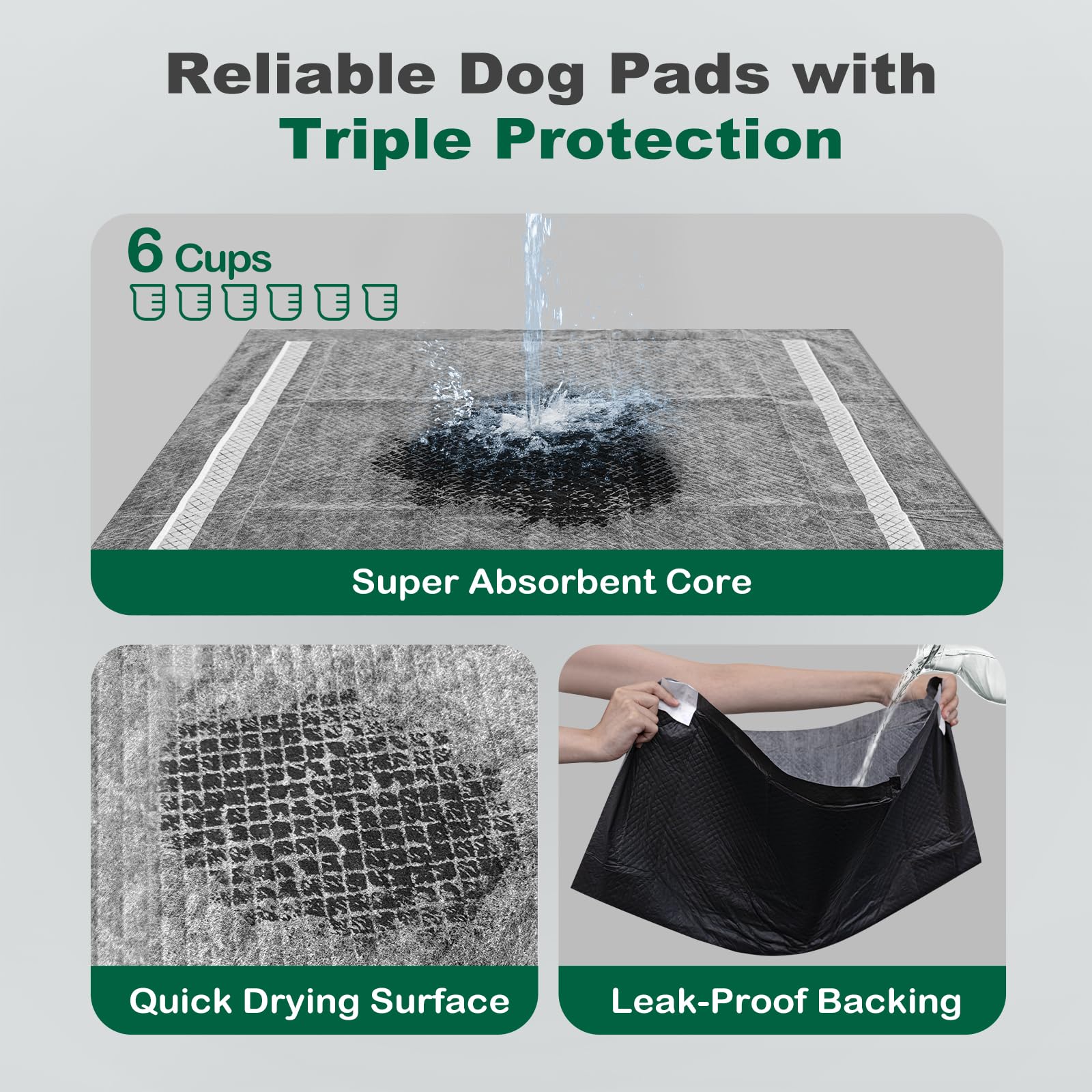 MIZOK activated carbon odor-control pad neutralizes odors for fresher homes.