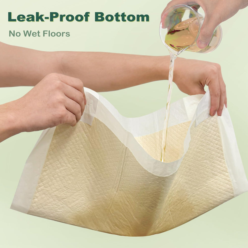 MIZOK standard-size 22x22 pads suit small breeds like yorkies.