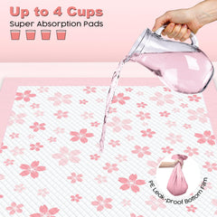 MIZOK pads with adhesive tabs secure placement on floors or crates.