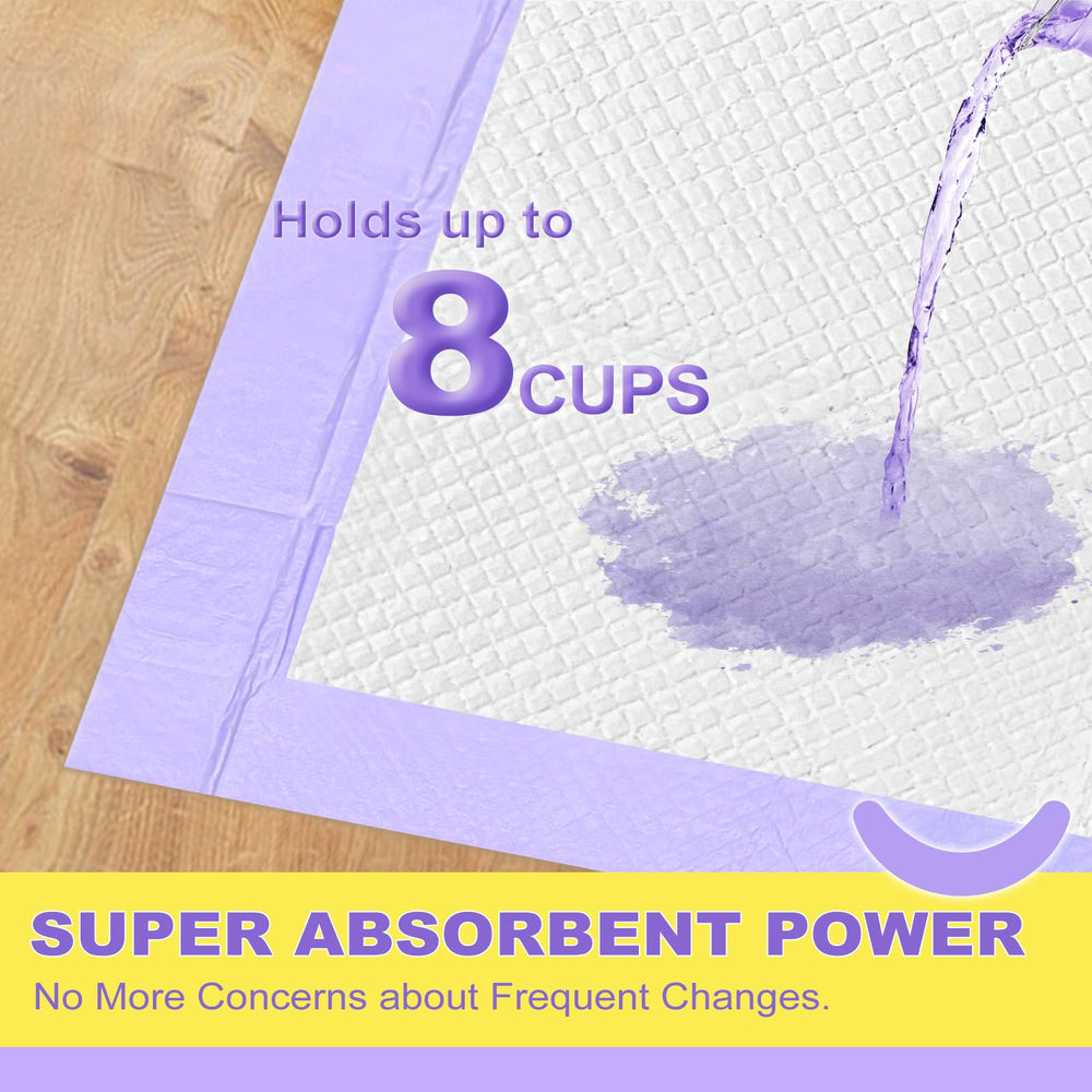 MIZOK Puppy Pads bottom film barrier prevents urine seepage