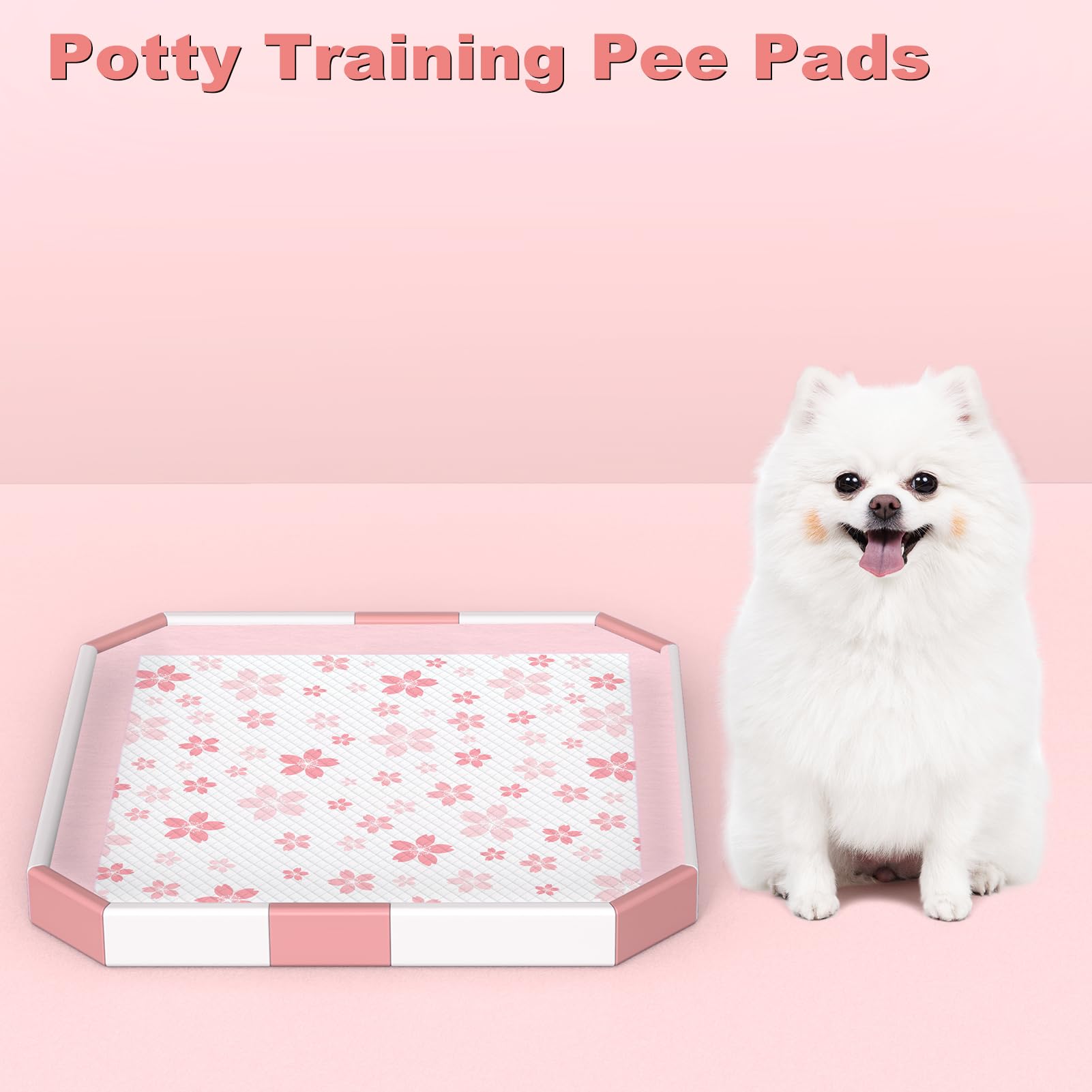 MIZOK Puppy Pads packaged in discreet color-box packaging for storage