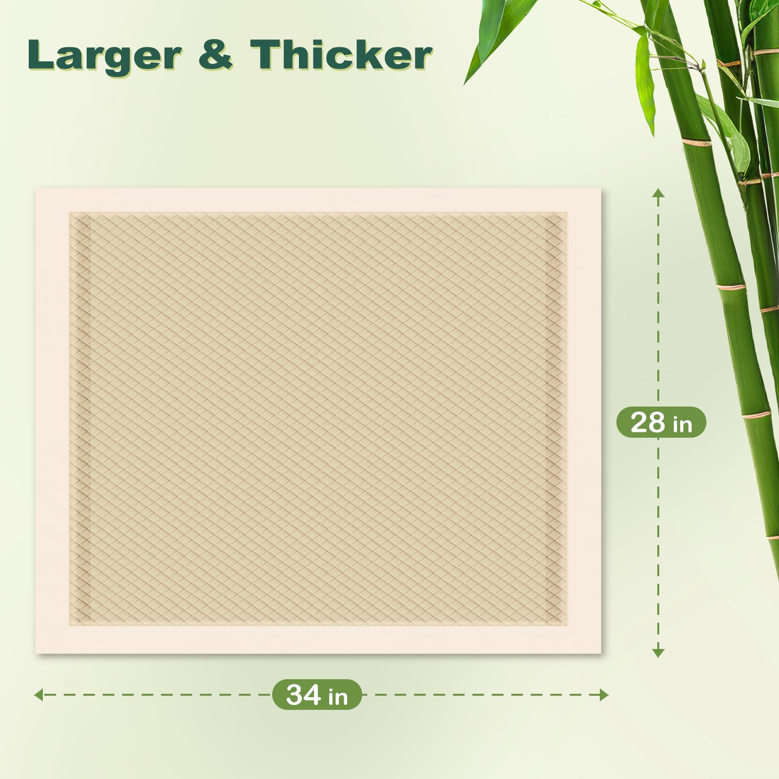 MIZOK six-layer absorbent pad demonstrates strong moisture handling and fast drying.
