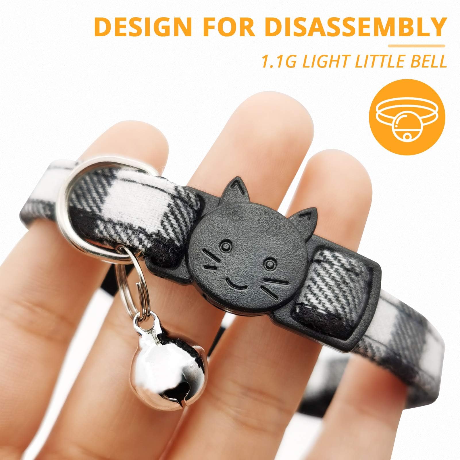 MJIYA plaid-pattern collar close-up highlights stylish design for everyday use.
