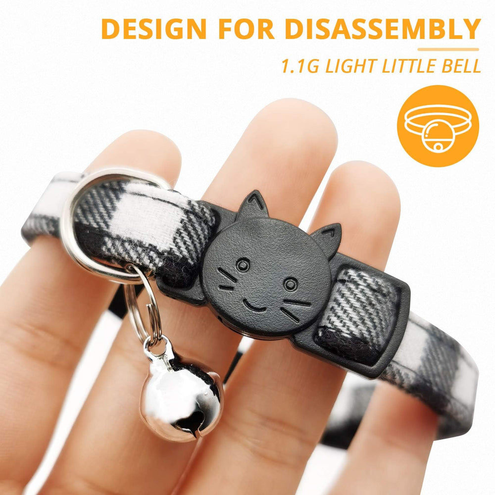 MJIYA plaid-pattern collar close-up highlights stylish design for everyday use.