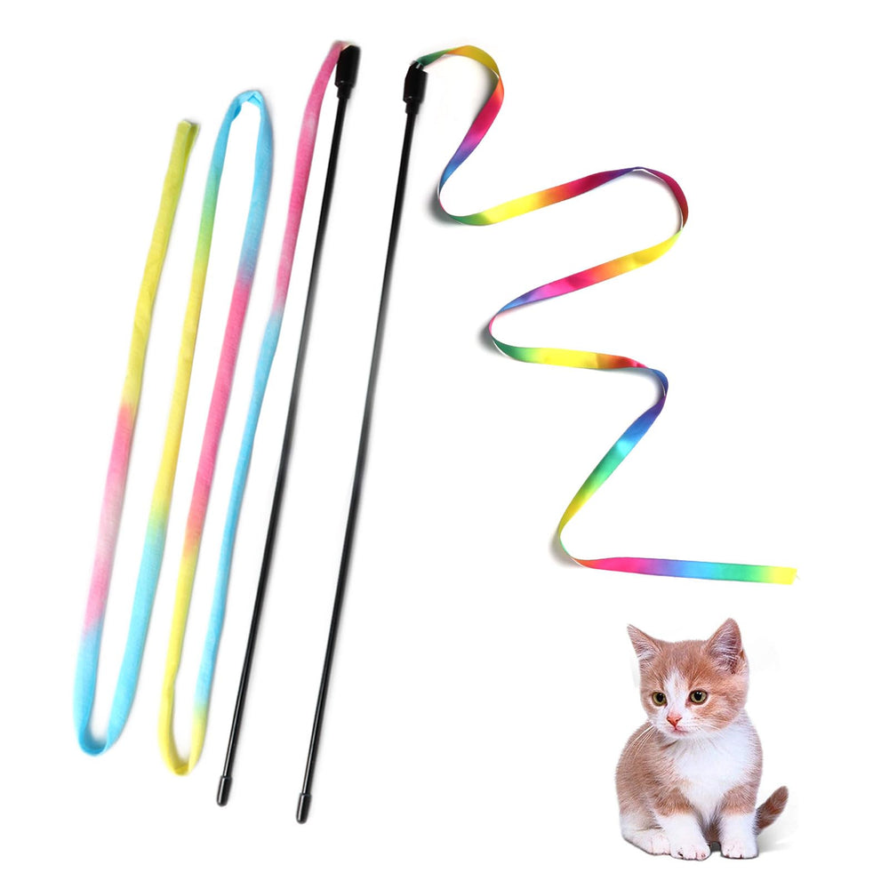 M JJYPET gift-packaged cat wand set for cat lovers.