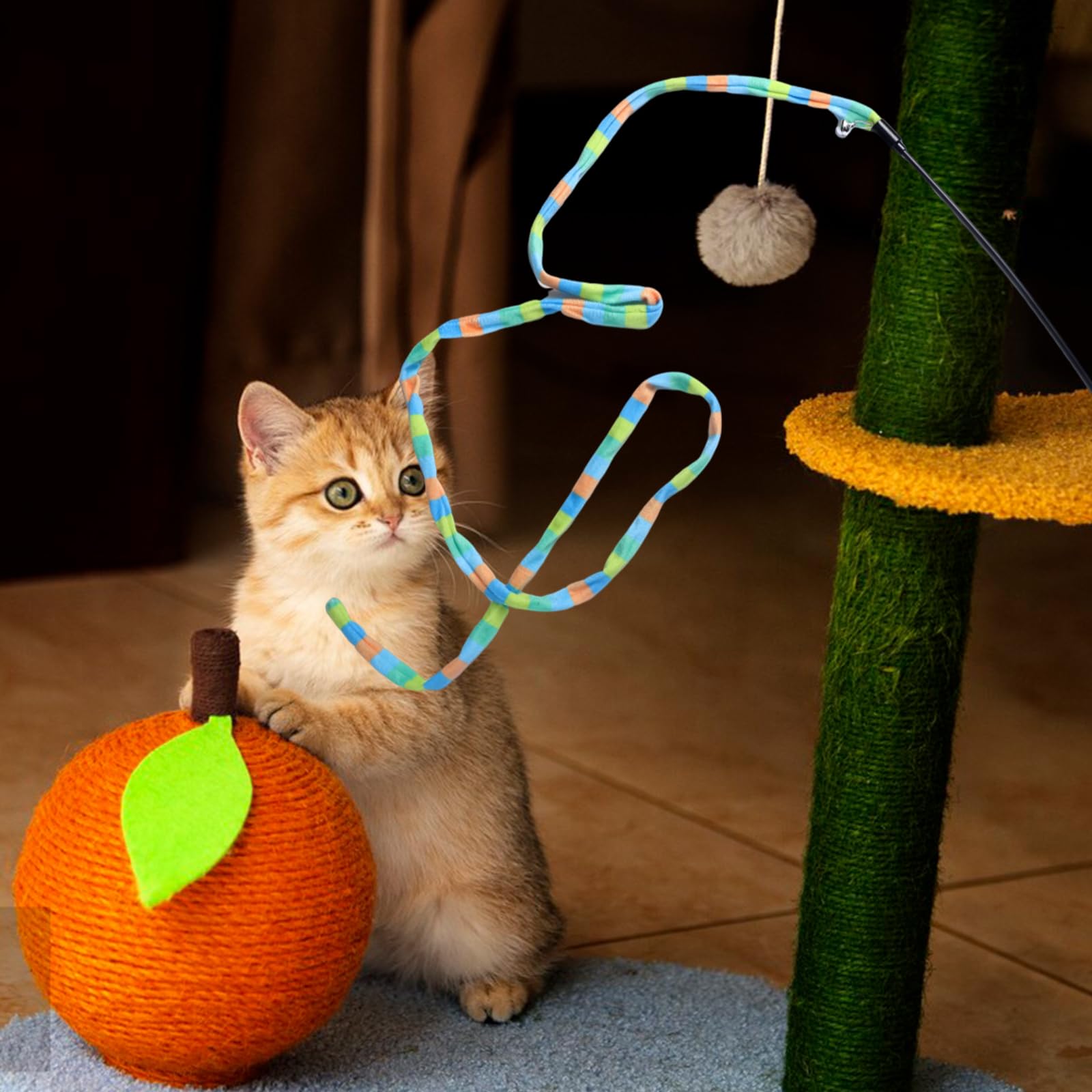 M JJYPET cat wand toy durable wand for lasting use