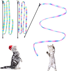 M JJYPET cat wand toy pole engages cats with interactive chase
