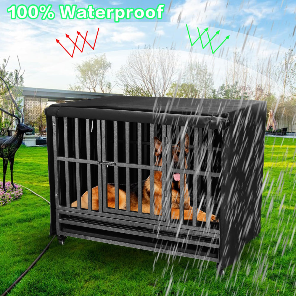 M JJYPET 600D oxford material indicates durability and weather resistance.