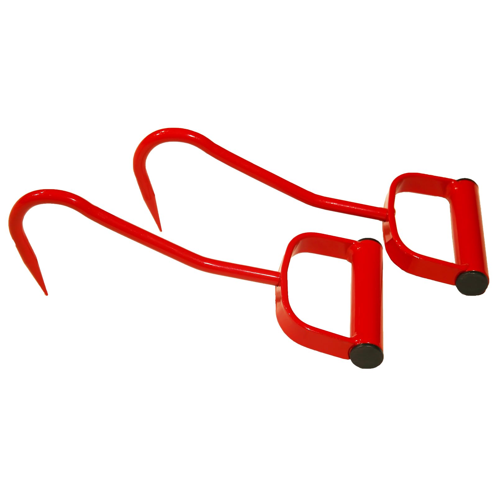 Mkienhy red-painted hay hook resists rust in rugged outdoor conditions