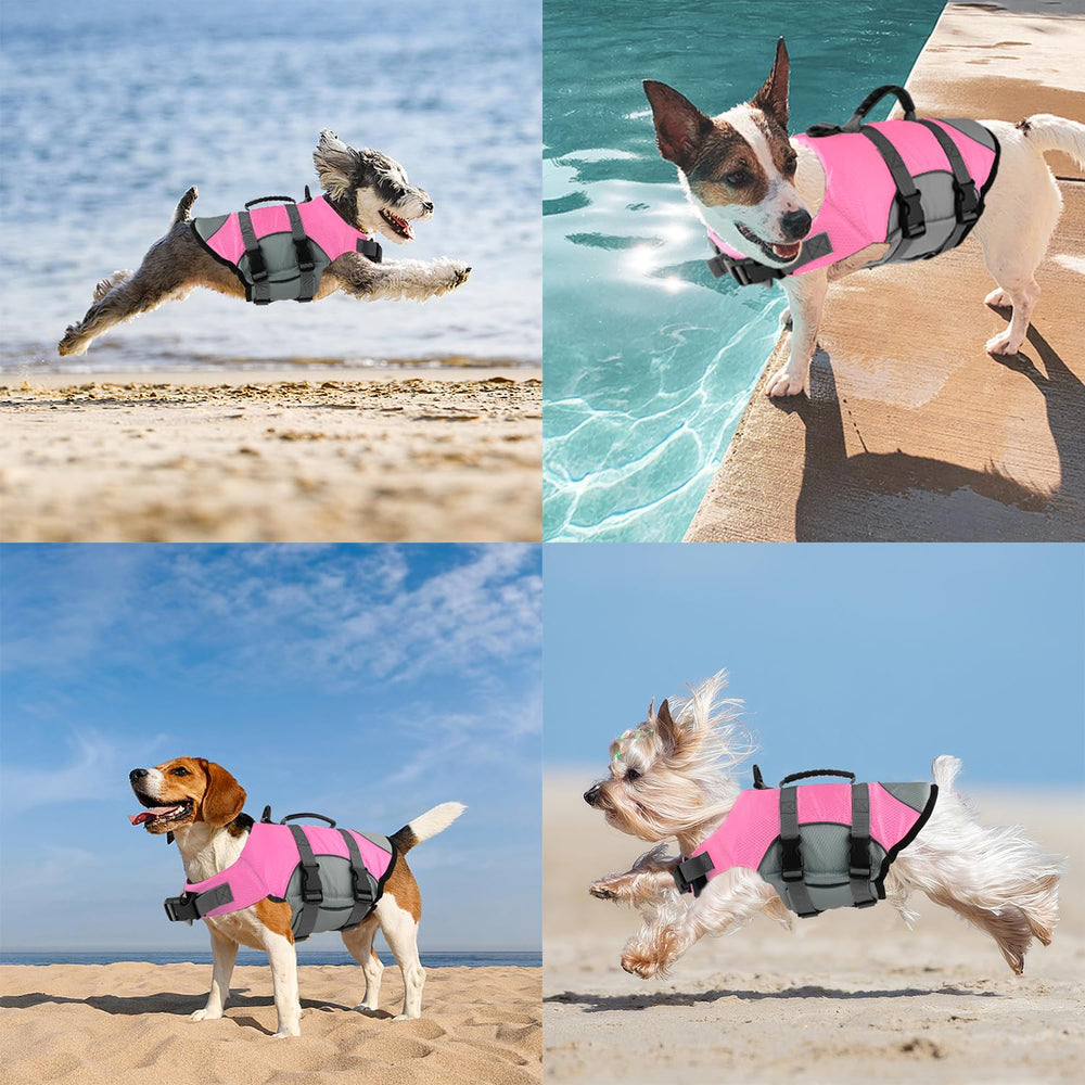 Mklhgty dog life jacket size range for small to large breeds