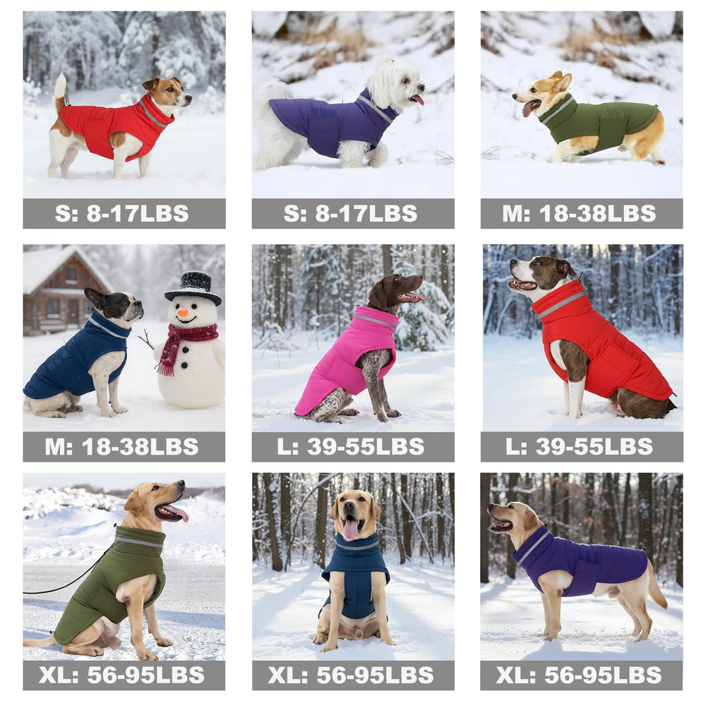 Mklhgty easy-on-off dog coat simplifies dressing during chilly morning walks.