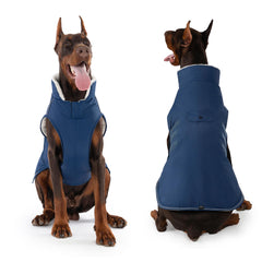 Mklhgty Foldable high collar close shot demonstrates neck protection for chilly days.