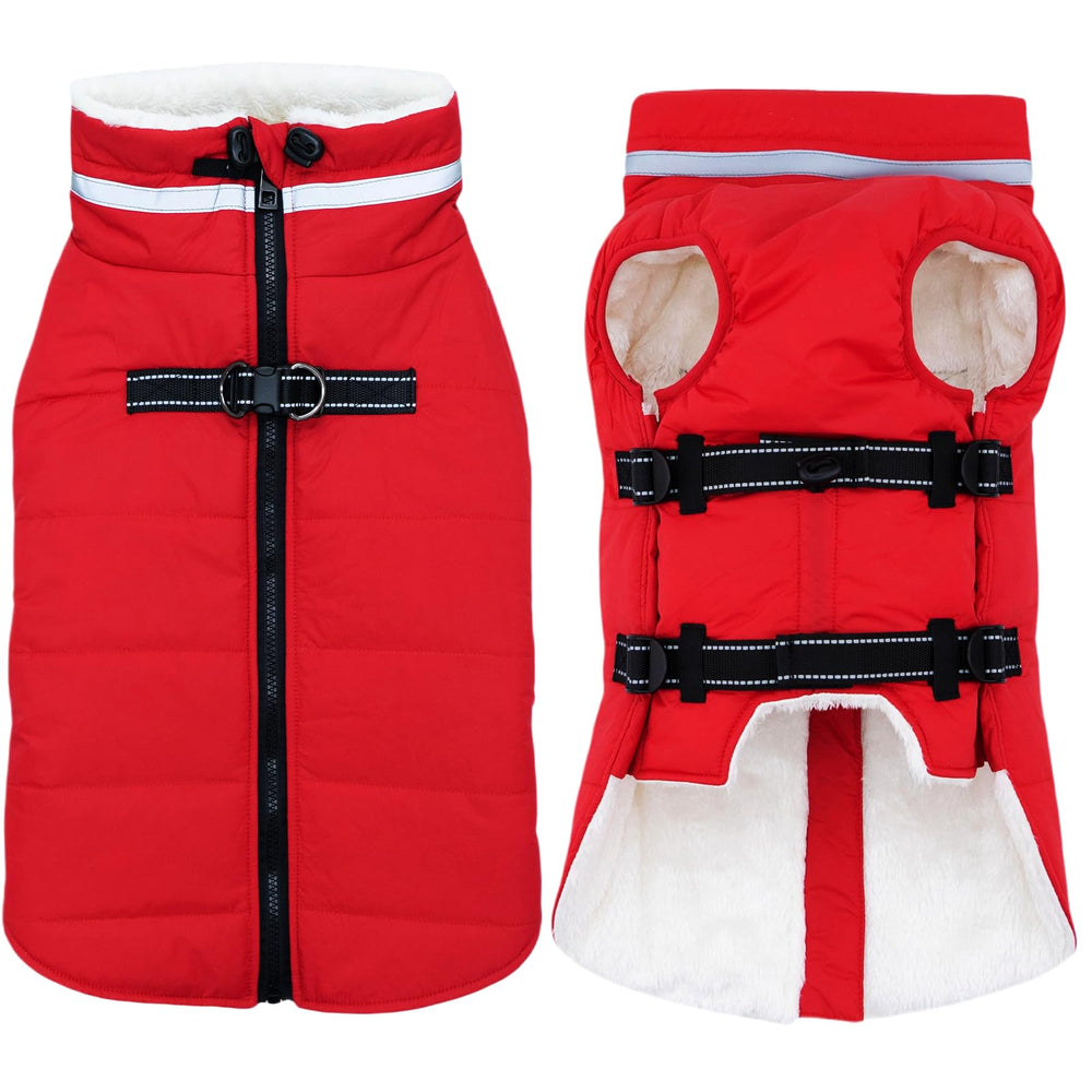 Mklhgty waterproof dog coat keeps small pups dry during rainy strolls.