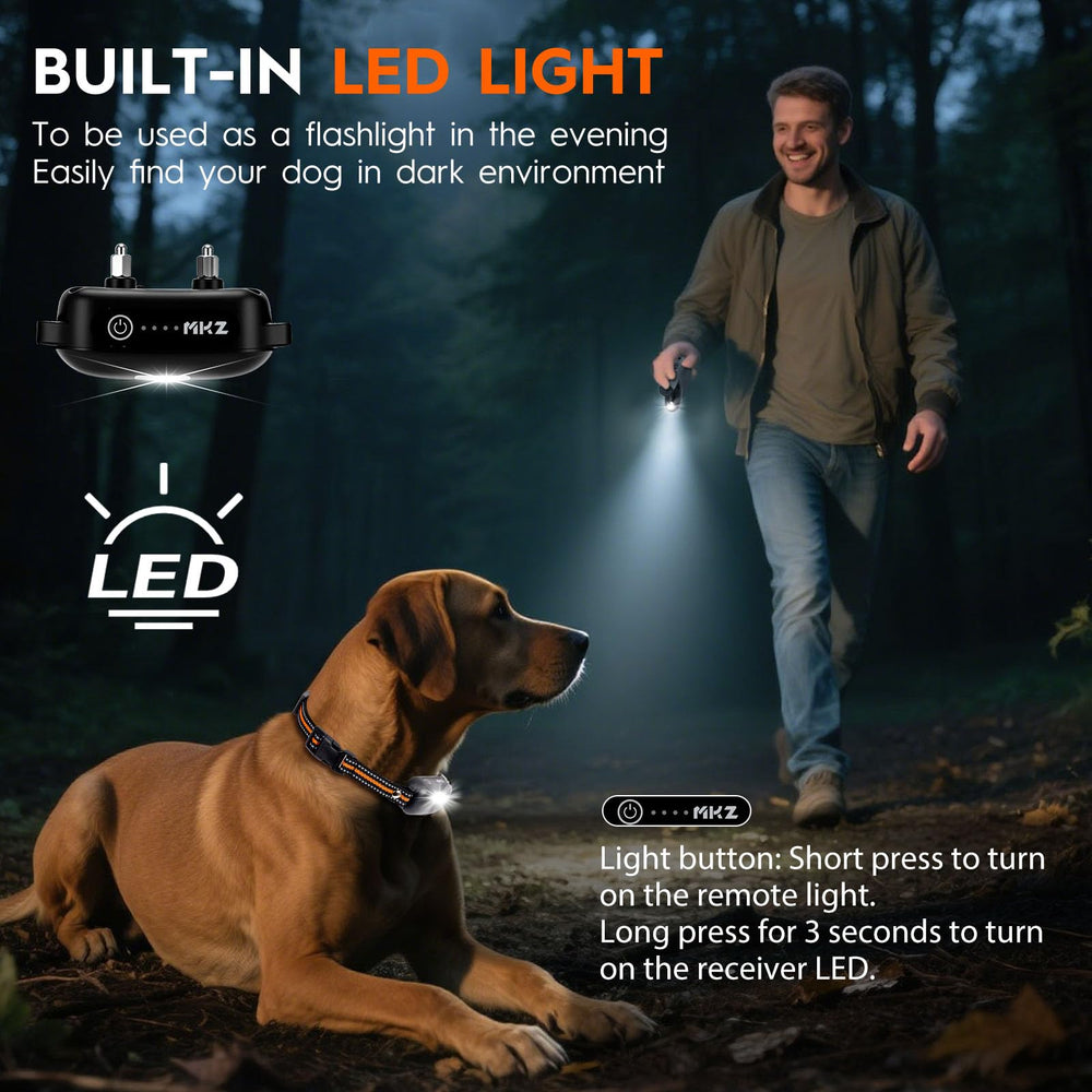 MKZ remote with LED display helps night training and quick session timing