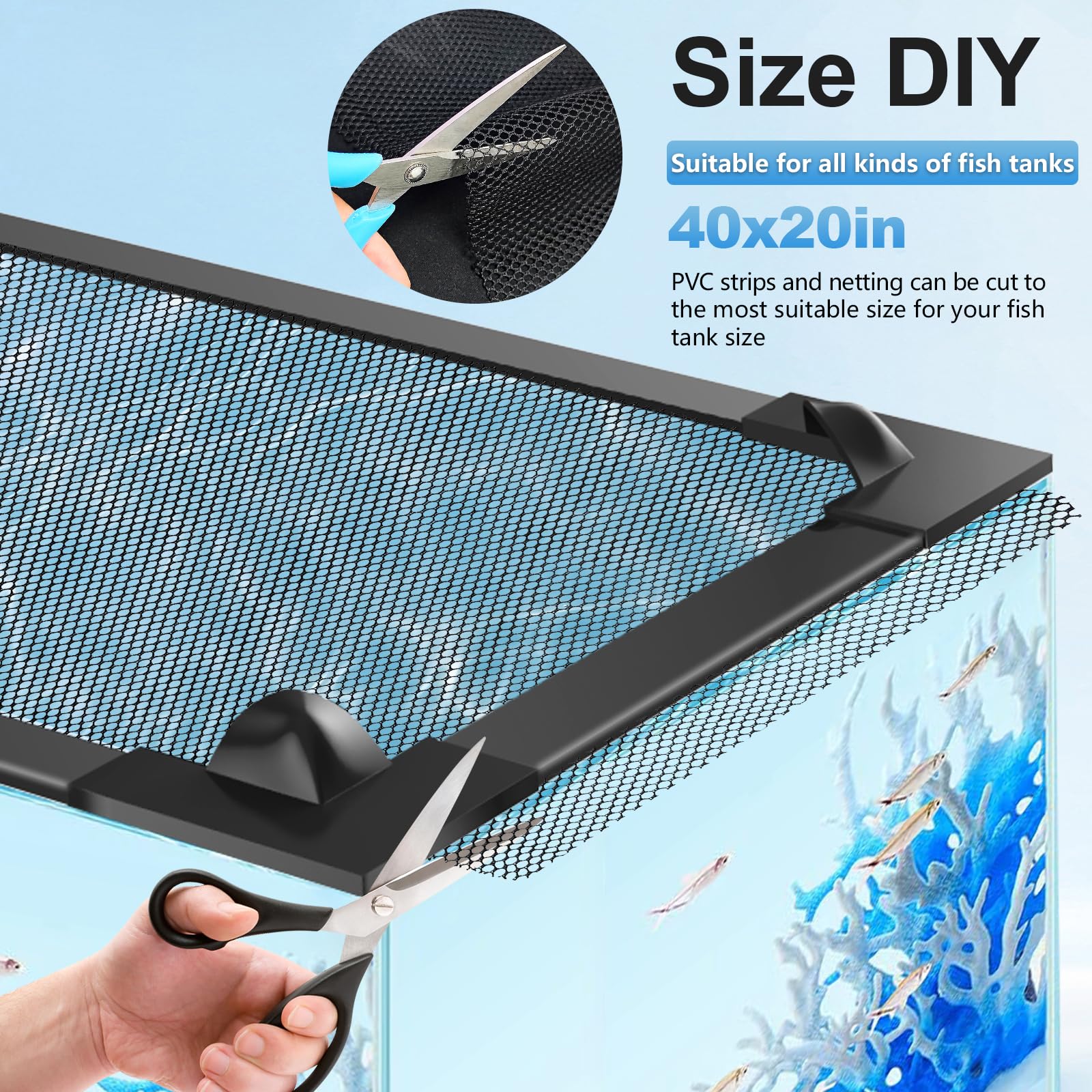 MLEJU lid mesh close-up highlights 5 mm ventilation holes