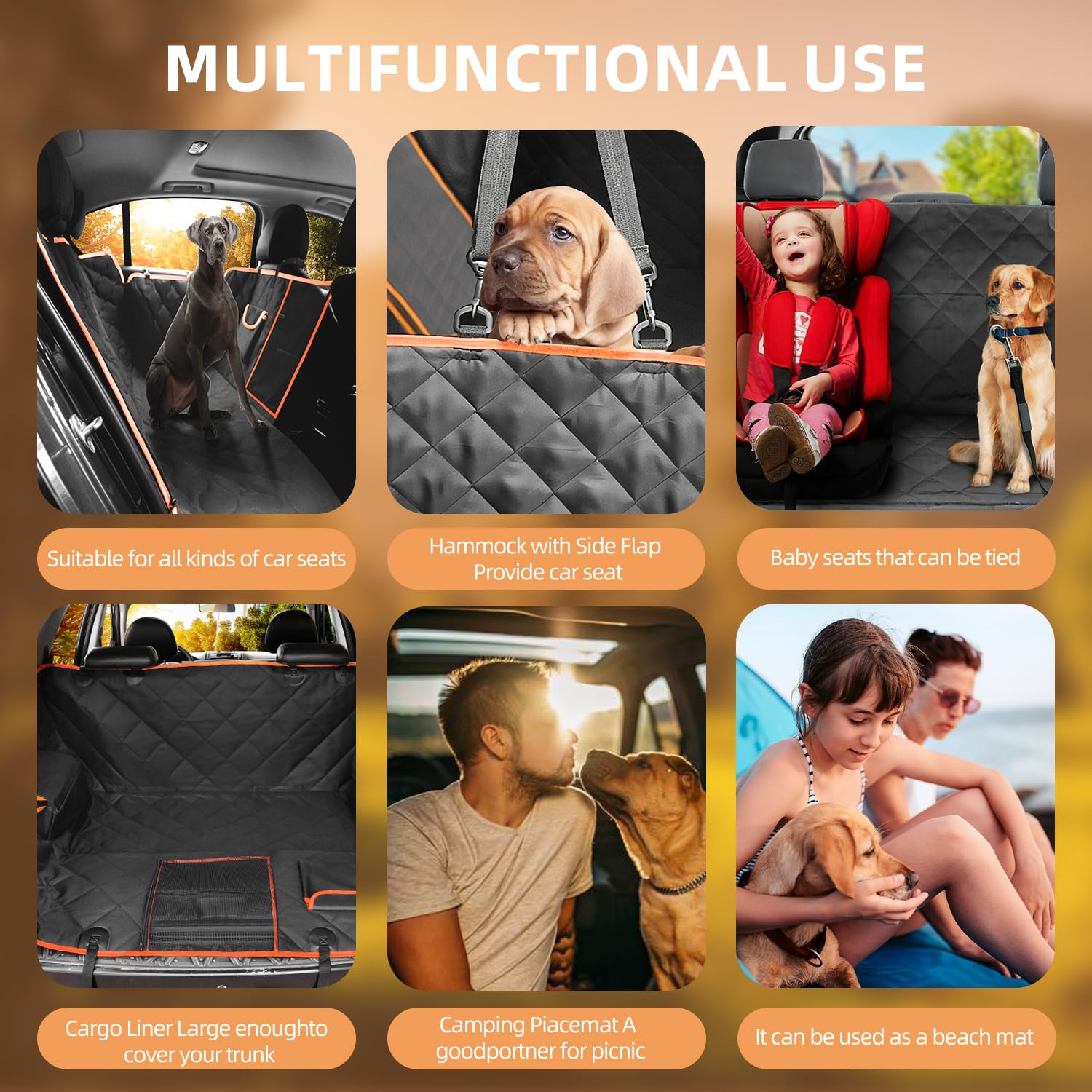 Mlivrom easy-clean cover resists dirt and hair for quick maintenance