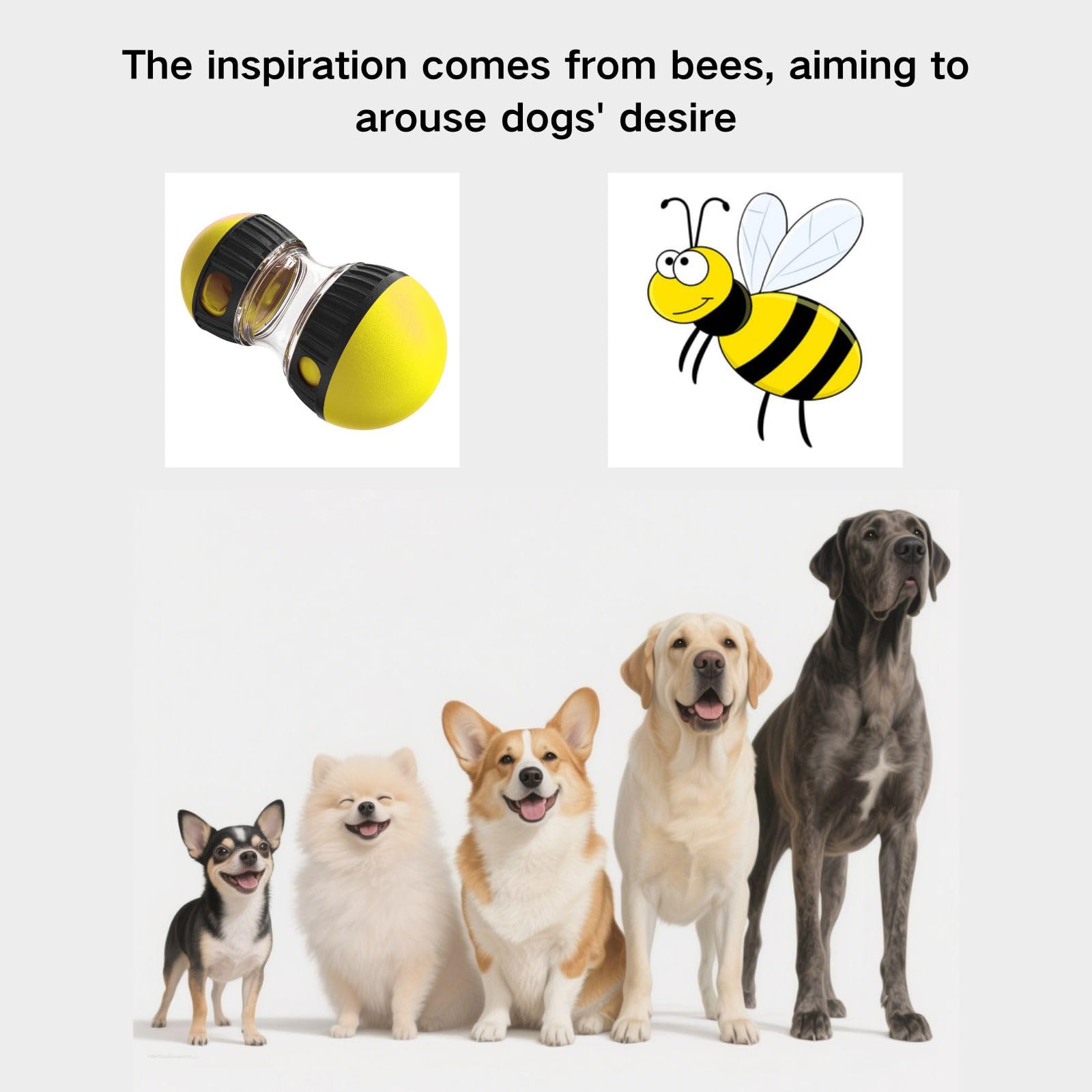 Mloowa food dispensing hole closeup highlights adjustable pacing for meals.