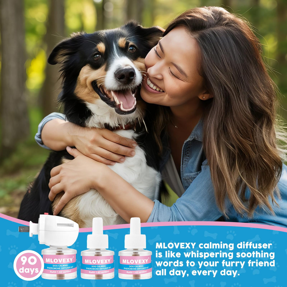 MLOVEXY diffuser helps your dog rest calmly during quiet evenings.