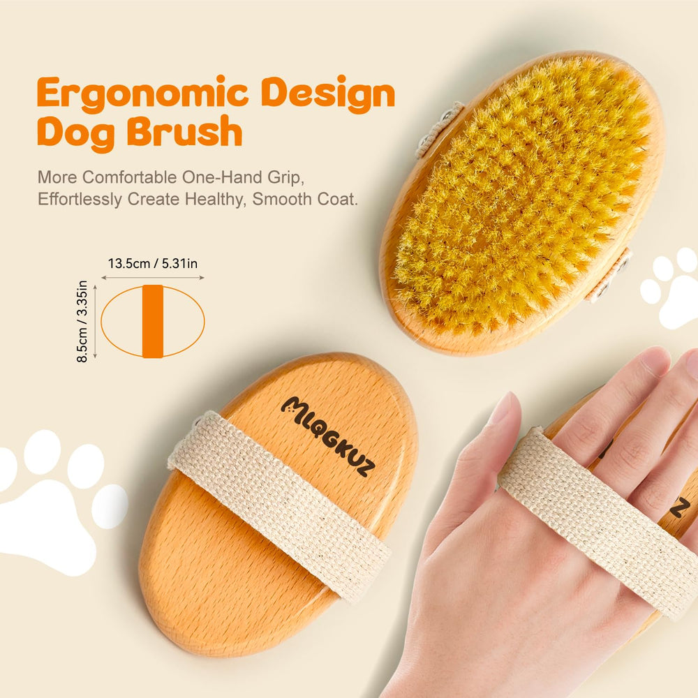 MLQGKUZ non-slip grip demonstrates secure handling during brushing