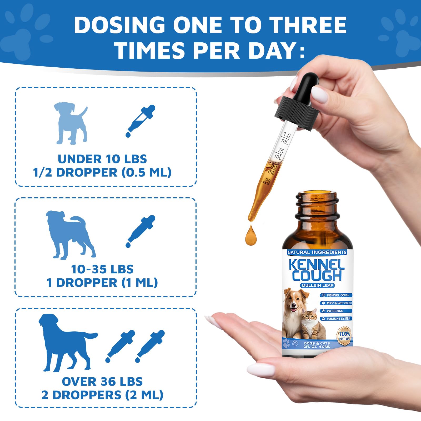 MNQAXZ herbal drops for pets emphasizing natural ingredients and immune support.