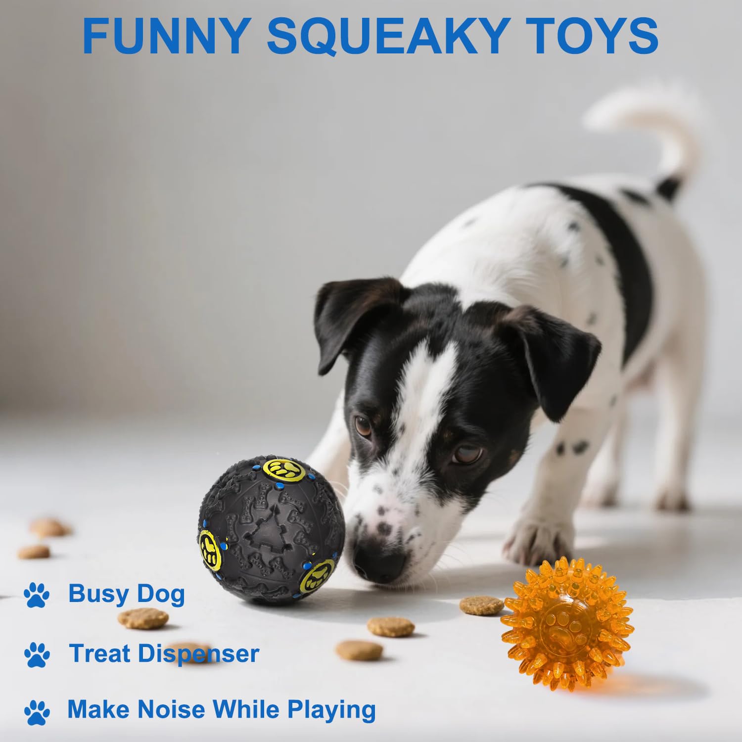 Mnubsrva dumbbell-toy aids daily fetch and speed-reaction training